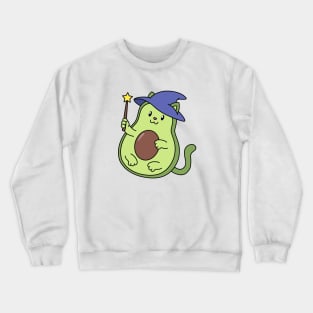 Avocado Cat Crewneck Sweatshirt